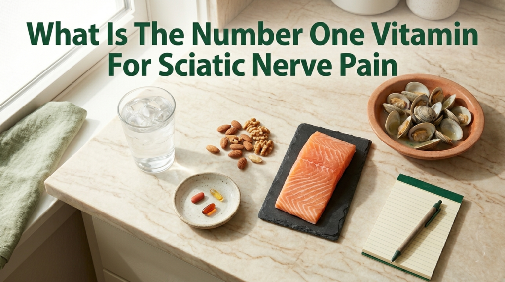 Number one vitamin for sciatic nerve pain guide with B12 supplements and foods