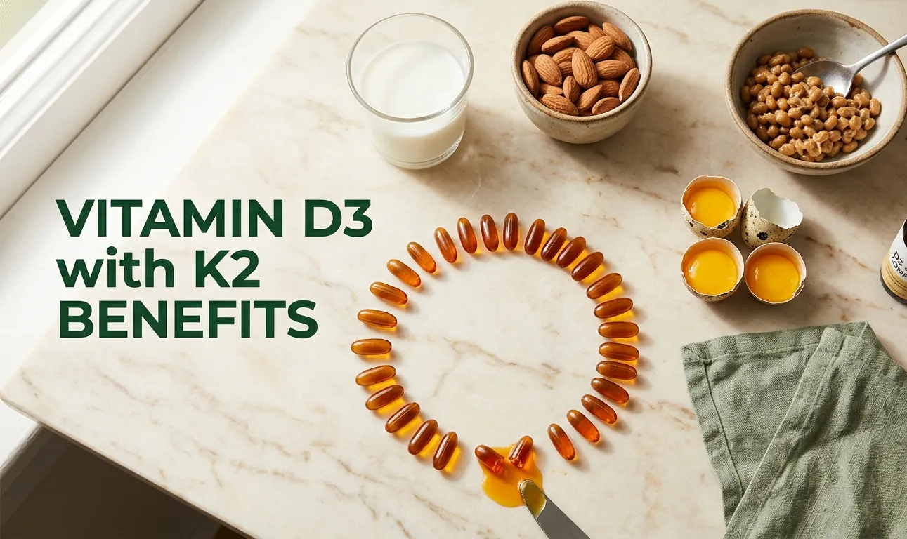 Vitamin D3 with K2 Benefits: What 2026 Research Shows